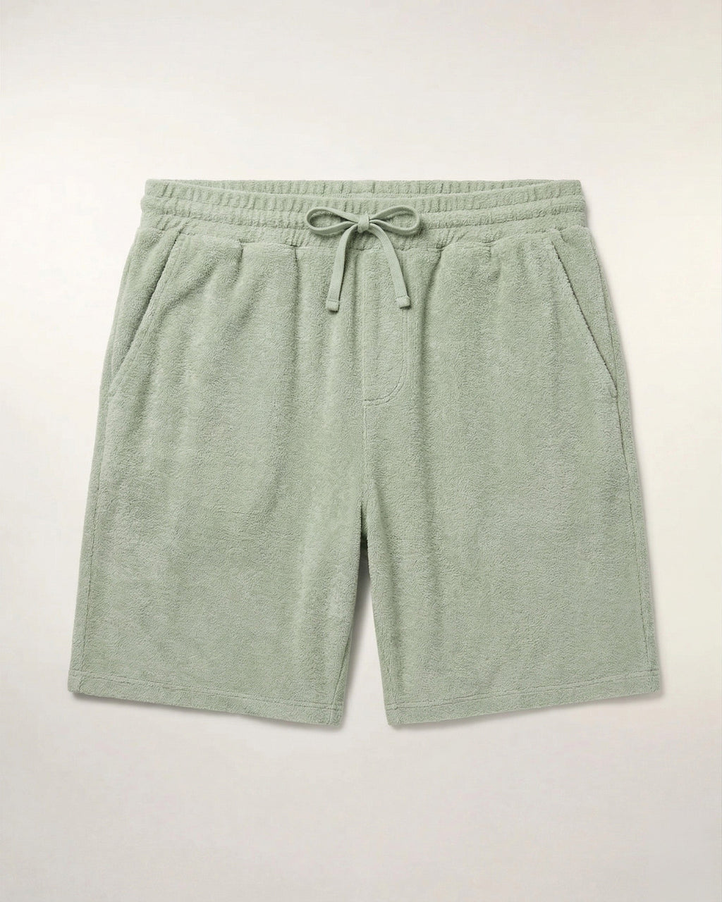 Short Bermuda En Éponge - Sage Green