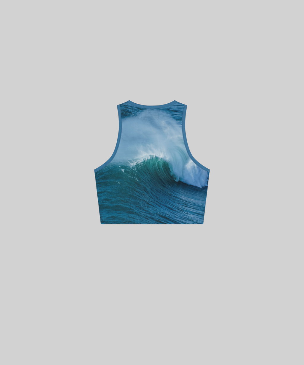 Crop Top Bleu