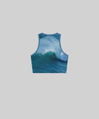 Crop Top Bleu