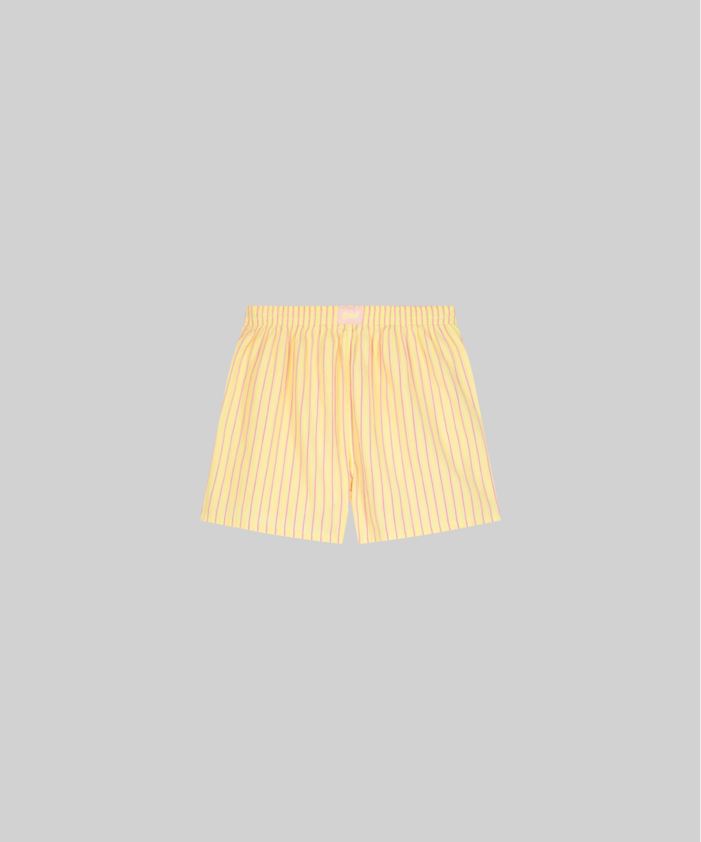 Short Rayé Jaune