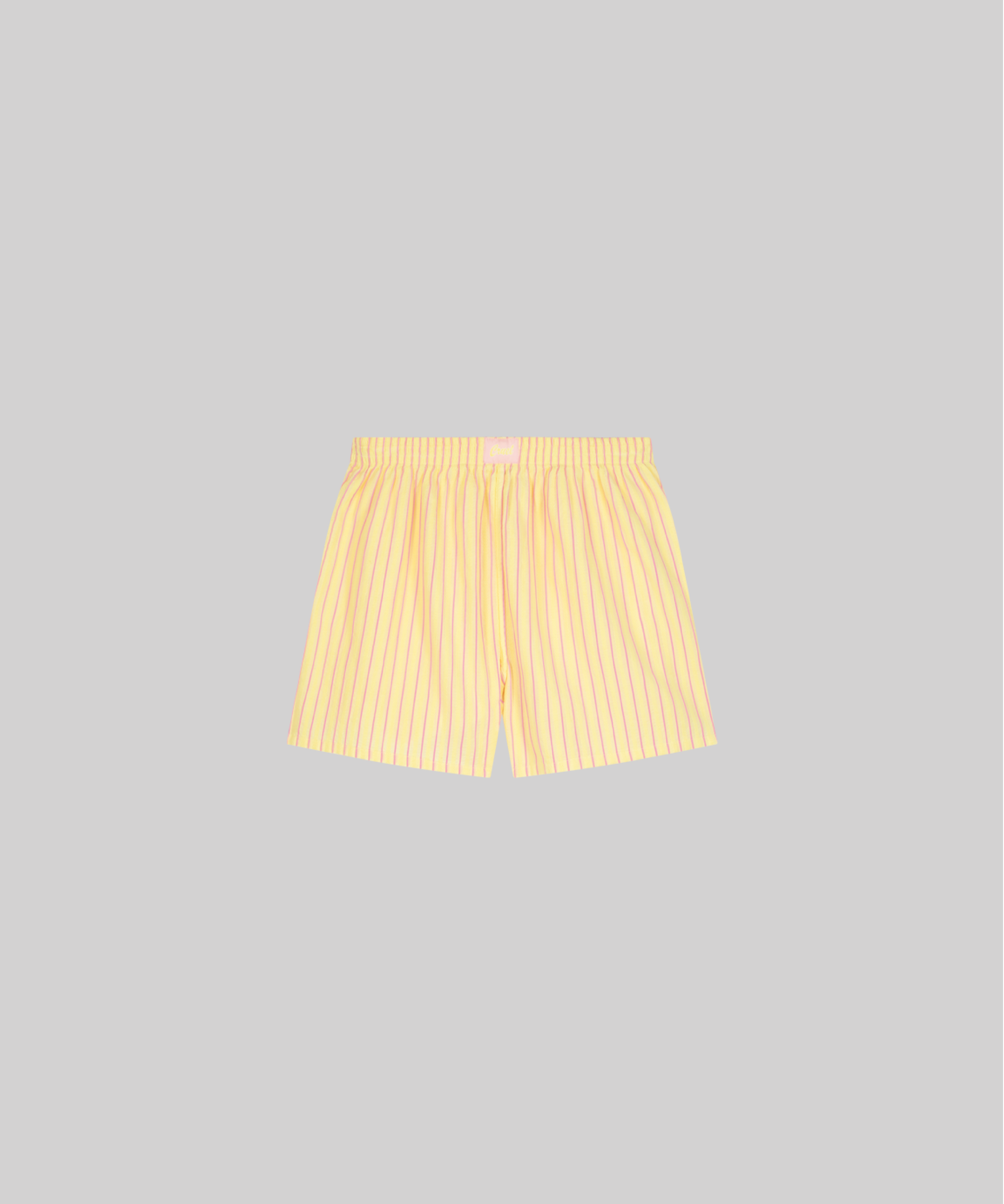 Short Rayé Jaune