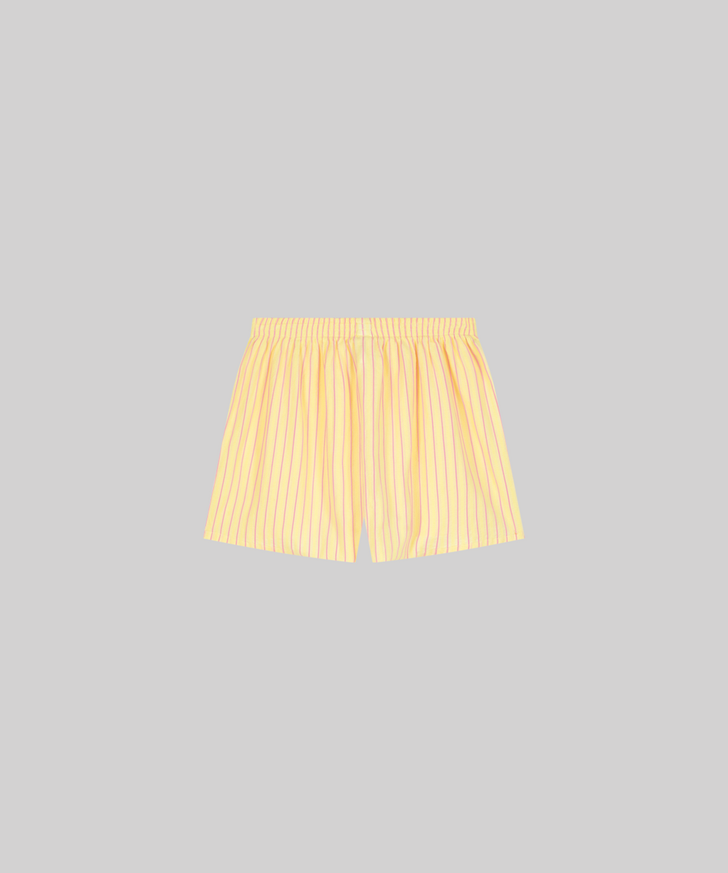 Short Rayé Jaune