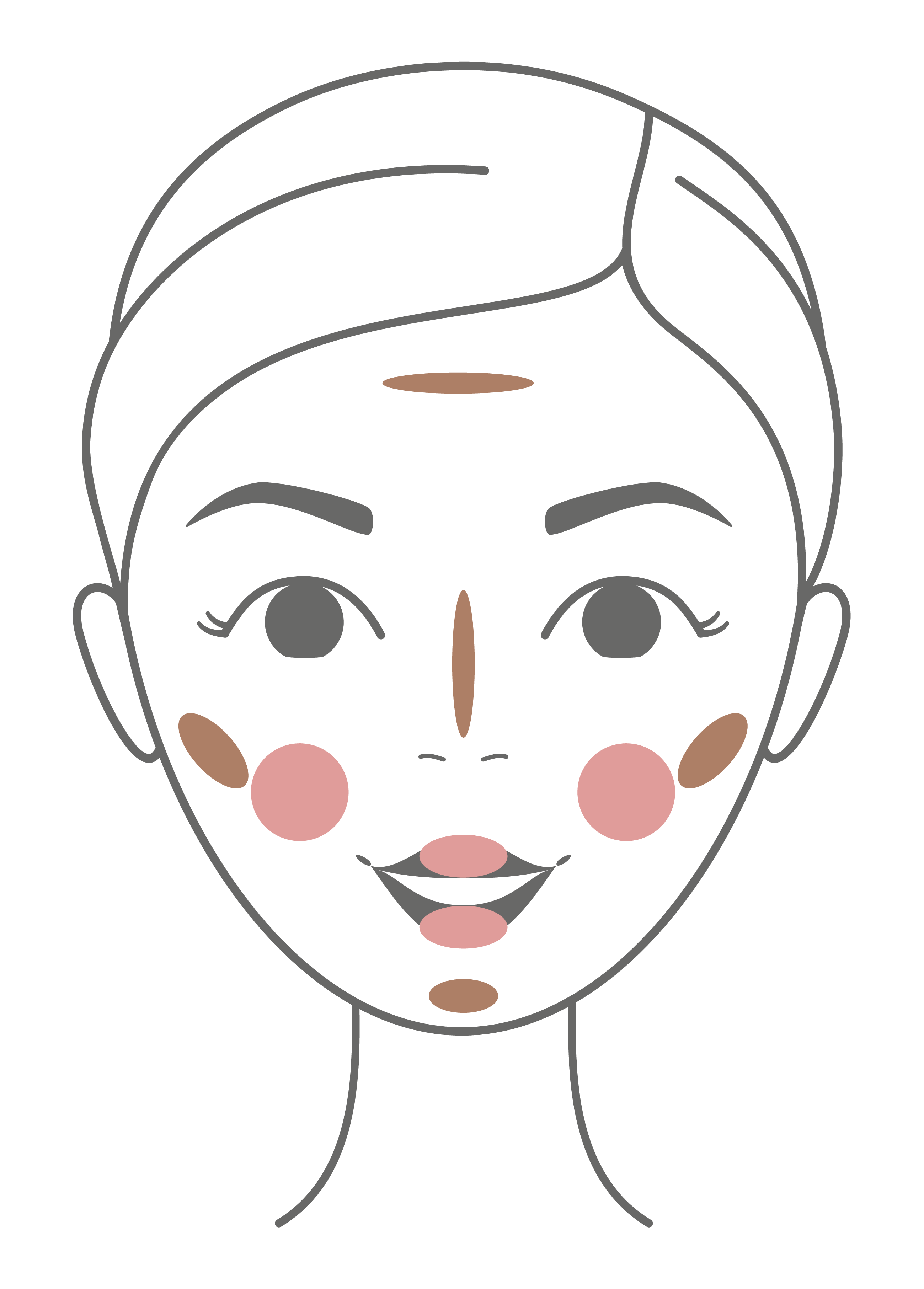 Pomponne Fantastick bronzer blush visage schema