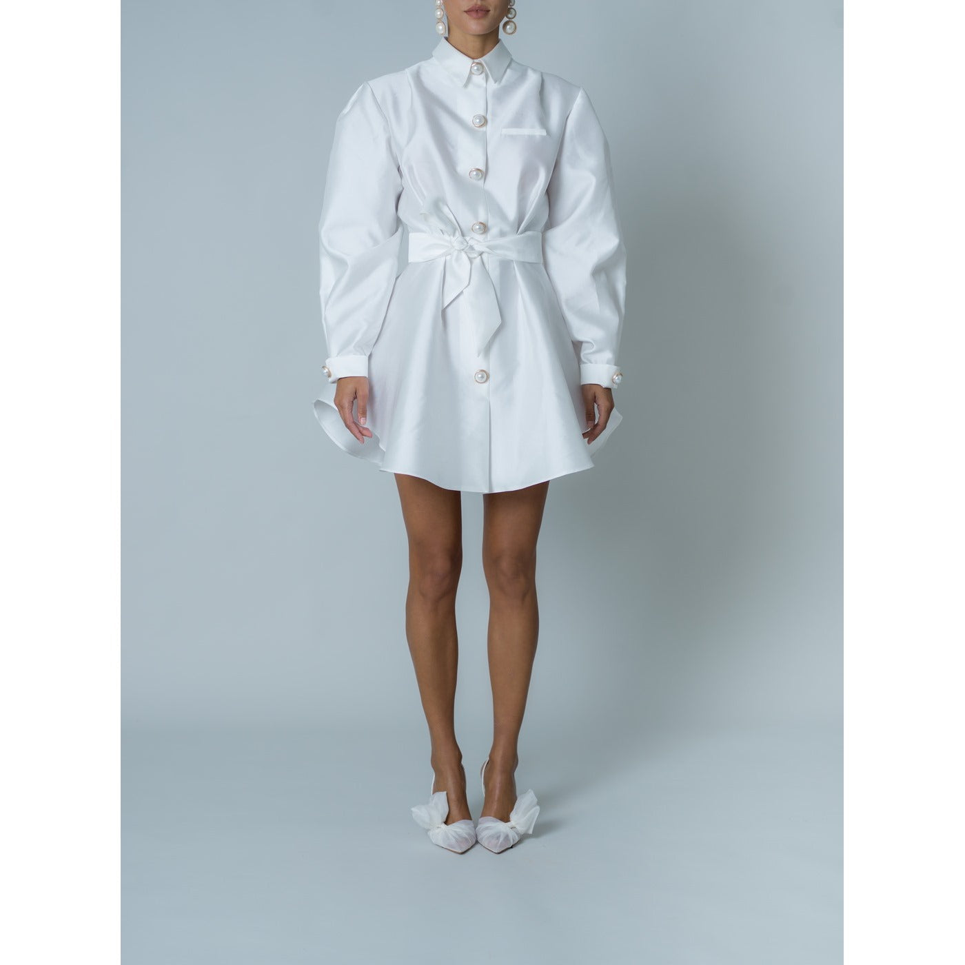 Robe Popelin - Blanc