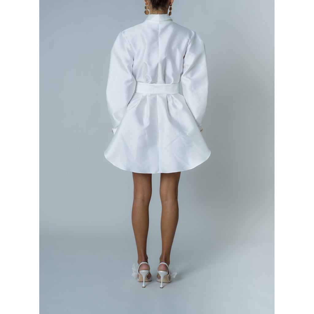 Robe Popelin - Blanc