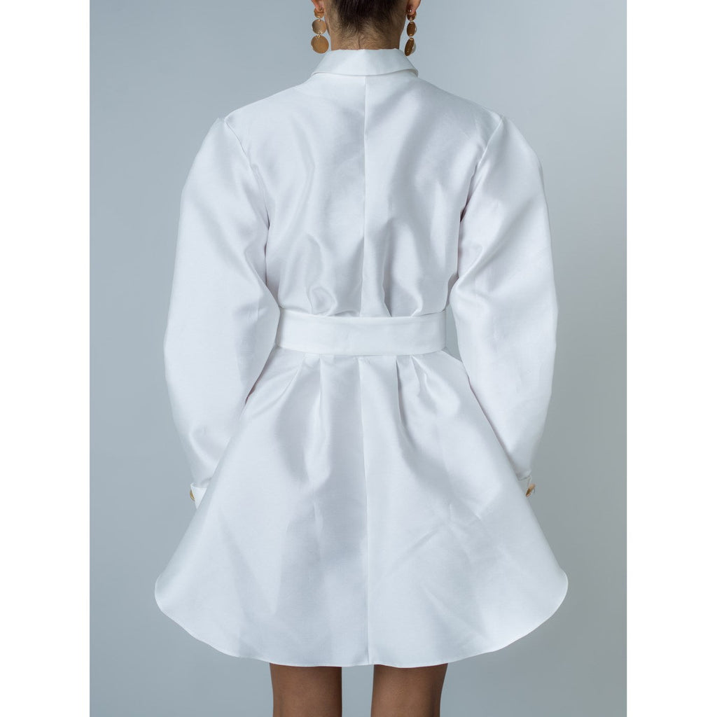 Robe Popelin - Blanc