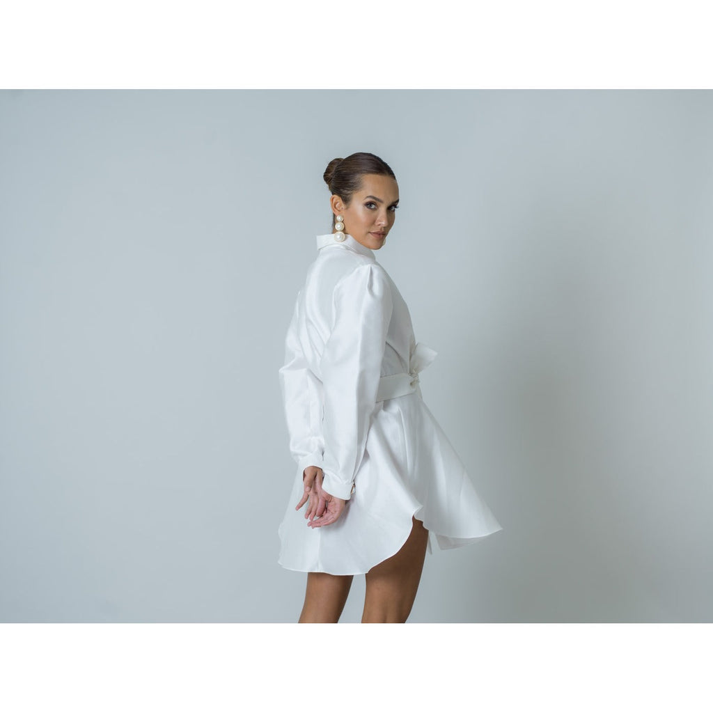 Robe Popelin - Blanc
