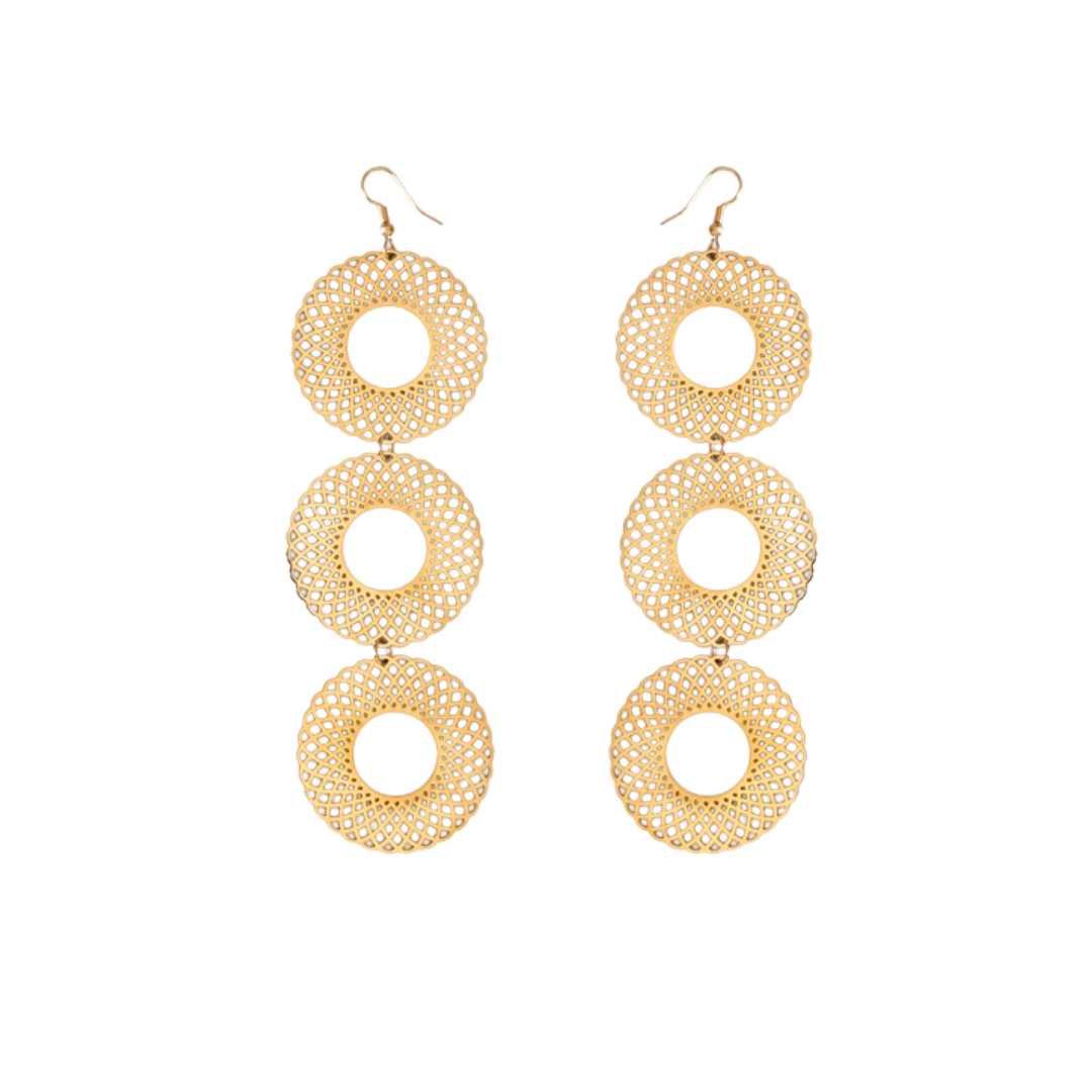Boucles D'Oreilles Mandala