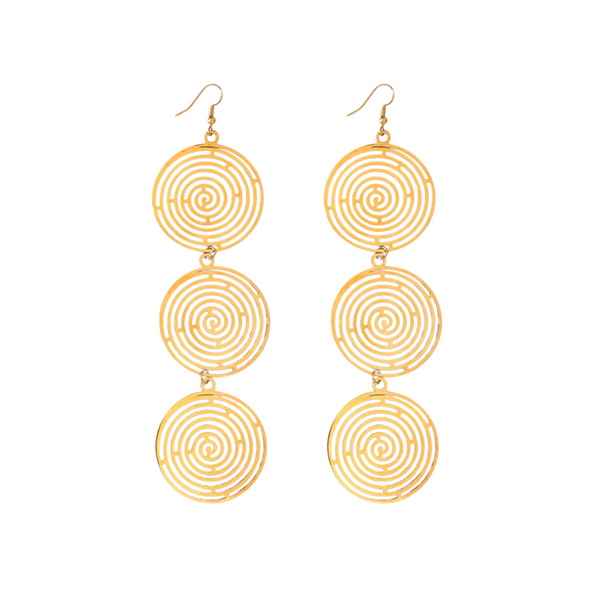 Boucles D'Oreilles Espiral