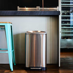 Poubelle À Pédale Inox Greenwich - 30L - Argent