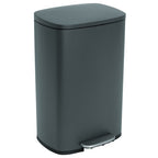 Poubelle À Pédale Inox Admiral - 50L - Gris