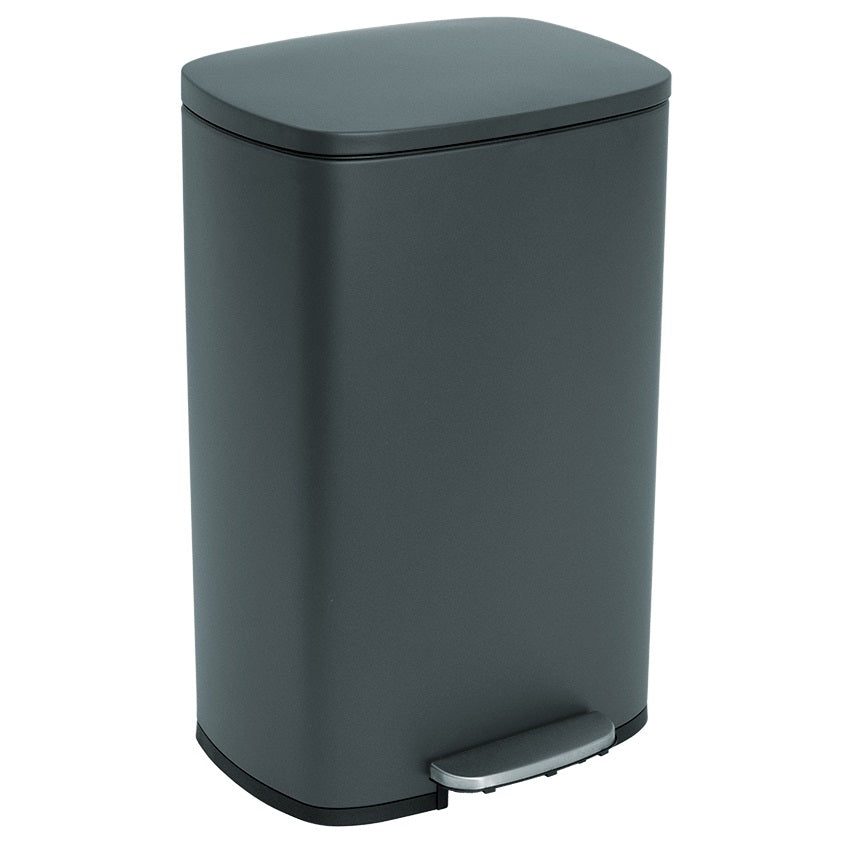 Poubelle À Pédale Inox Admiral - 50L - Gris