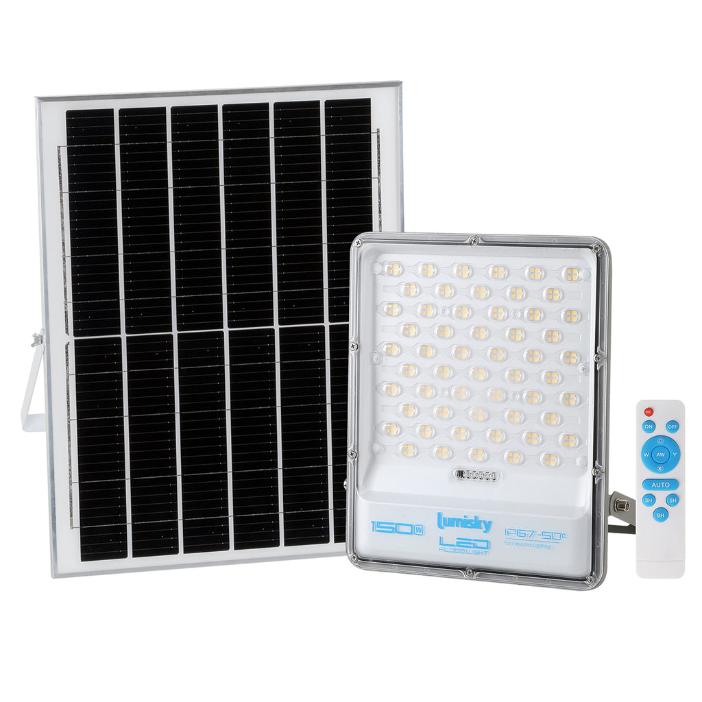 Titan - Projecteur Solaire - Aluminium - Noir