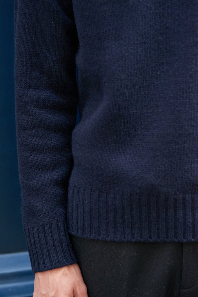 Pull Cino - Navy/Ecru