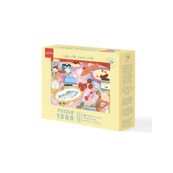Puzzle Festin D'Été  Par Jessica Smith - 1000 Pièces