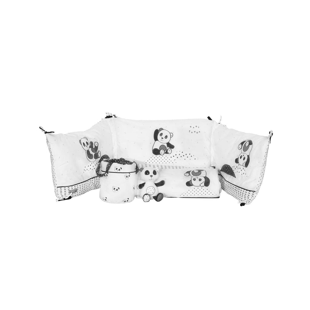 Tour De Lit Bébé 190X19Cm En Coton Blanc