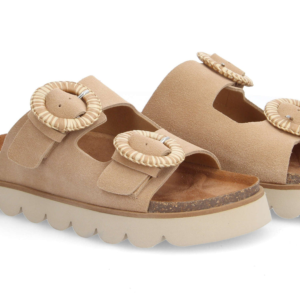 Mules Sandy - Marron