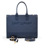 Sac À Main Cabas Quartier Latin - Bleu Marine