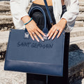 Sac À Main Cabas Quartier Latin - Bleu Marine