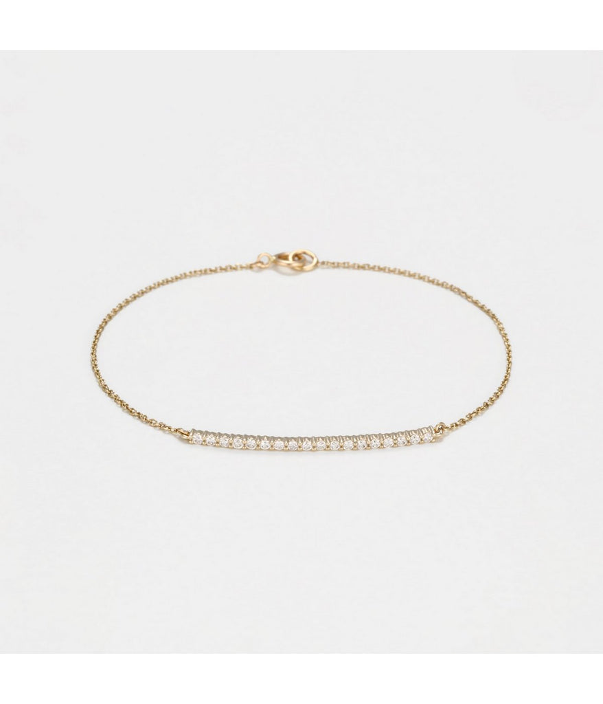 Bracelet "Chemin De Lumière" - D0,25/18 - Or Jaune