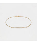 Bracelet "Chemin De Lumière" - D0,25/18 - Or Jaune