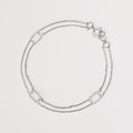 Bracelet "Subtilité" D0,05/20 - Or Blanc 375/1000