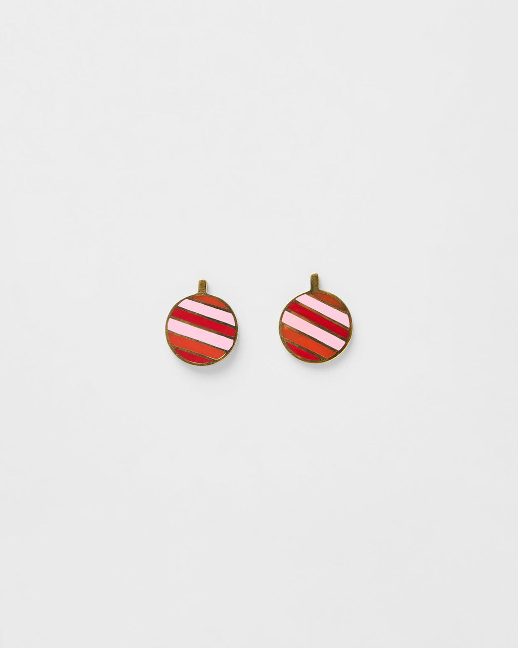 Boucles D'Oreilles Rainbow - Gold Pink
