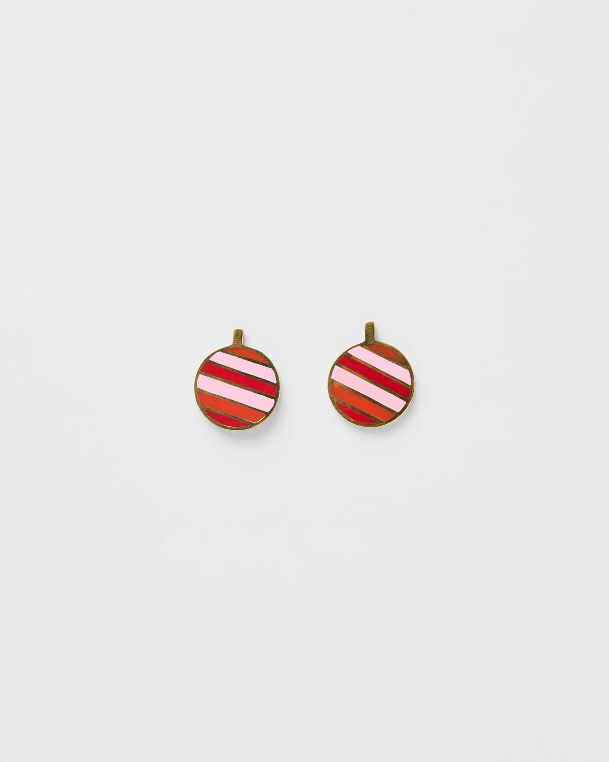 Boucles D'Oreilles Rainbow - Gold Pink