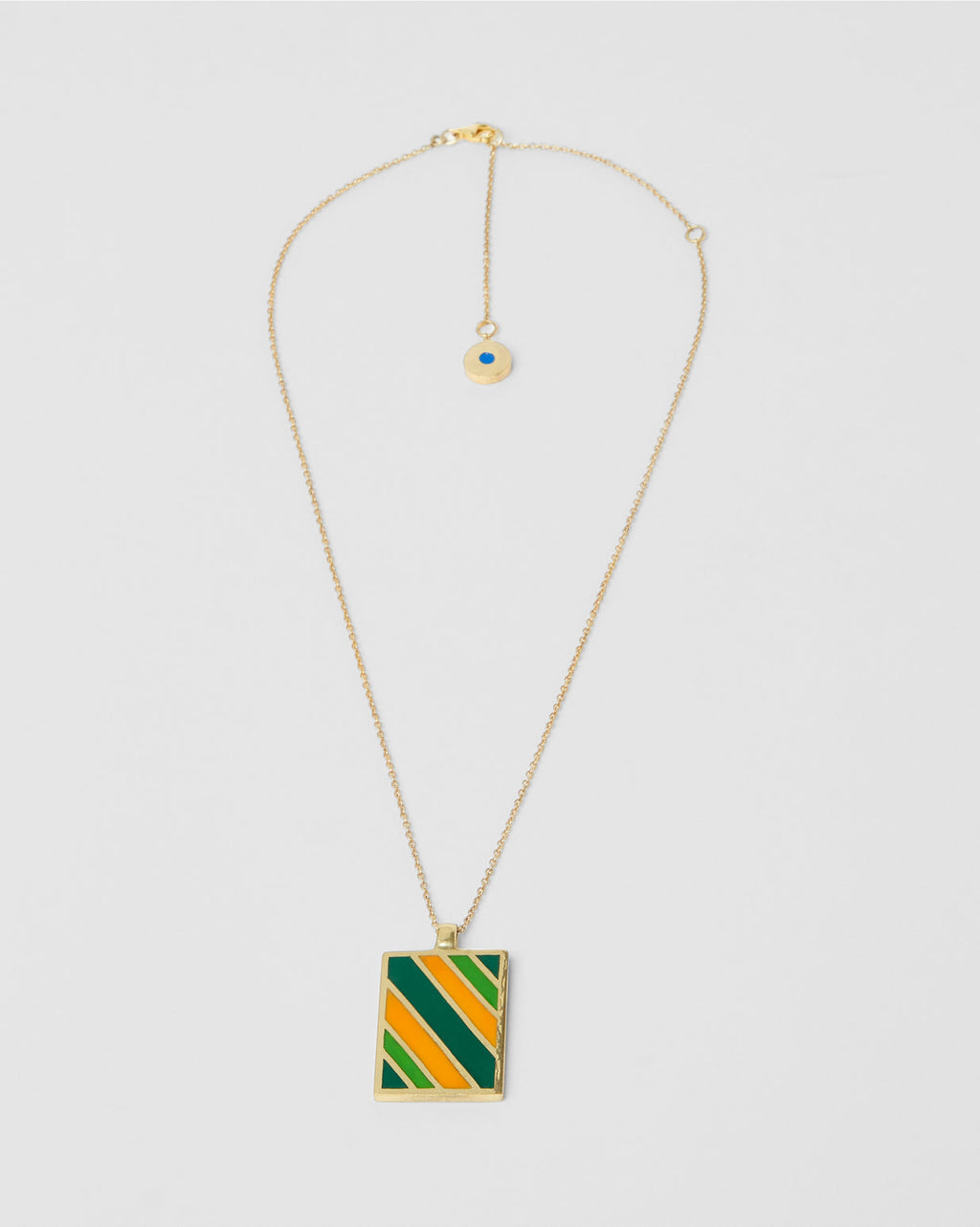 Collier Rainbow - Gold Green