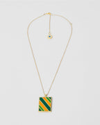 Collier Rainbow - Gold Green