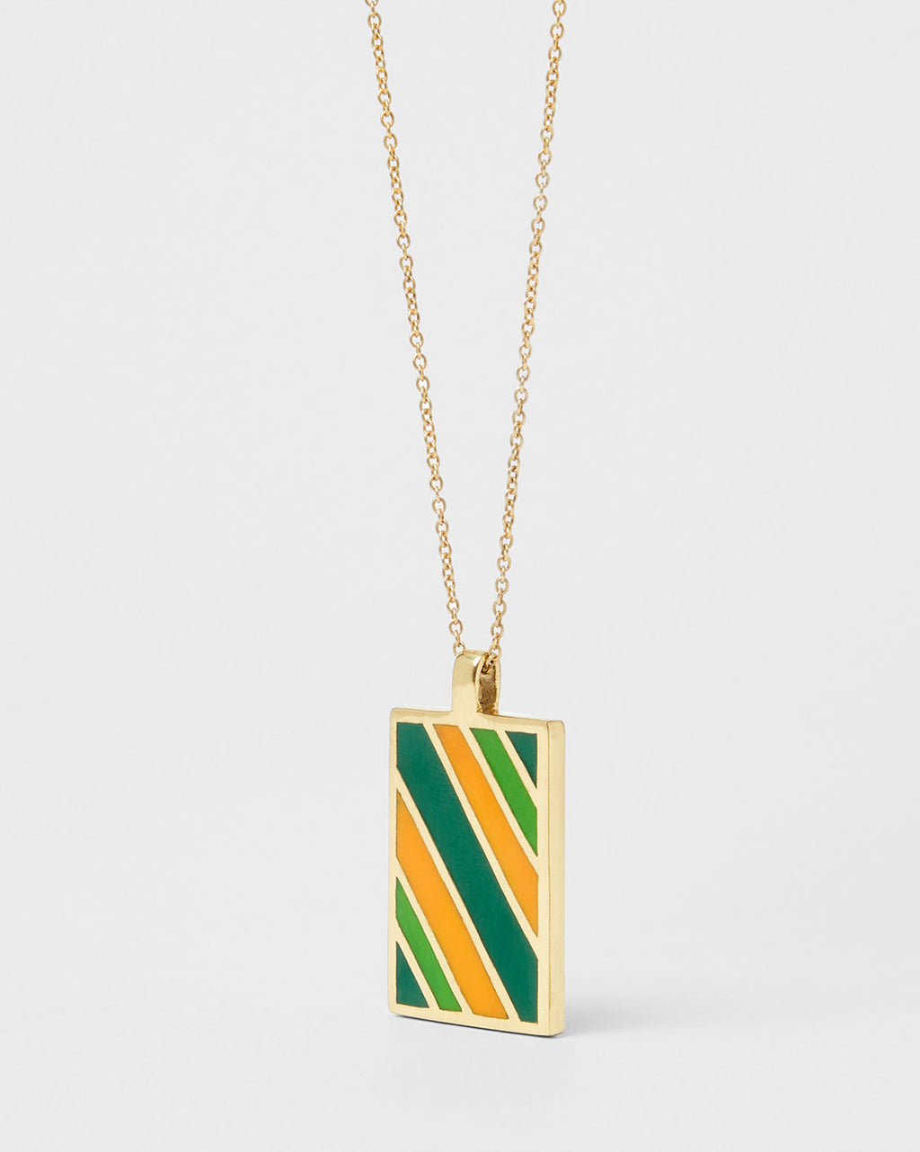 Collier Rainbow - Gold Green