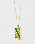 Collier Rainbow - Gold Green