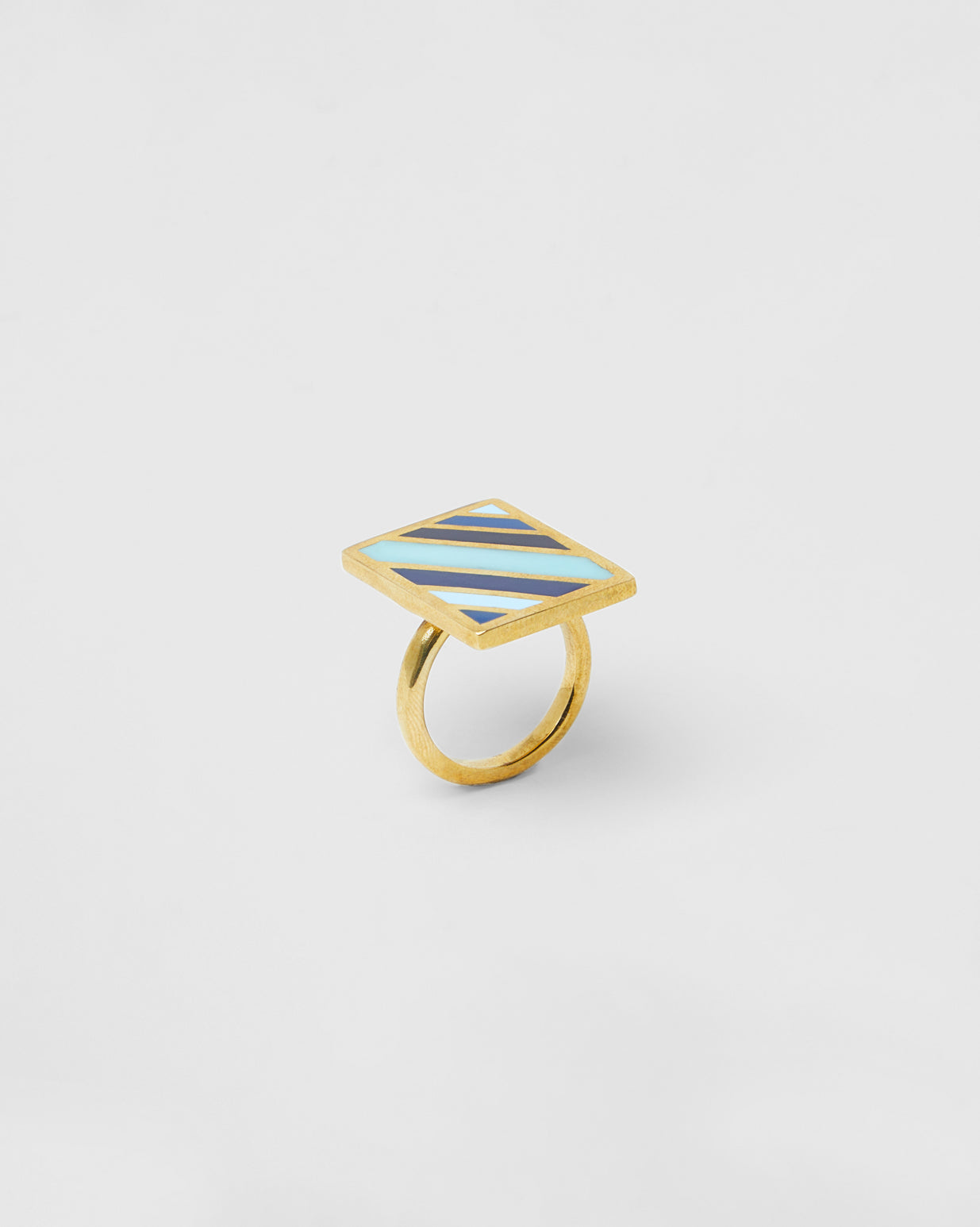 Bague Rainbow (Cc) - Gold Blue
