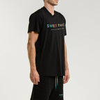 Tee-Shirt Rainbow - Black - Mixte