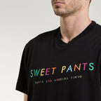 Tee-Shirt Rainbow - Black - Mixte