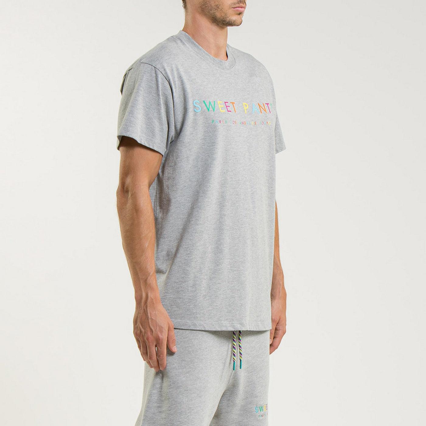 Tee-Shirt Rainbow - Grey Marl - Mixte