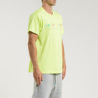 Tee-Shirt Rainbow - Neon Yellow - Mixte