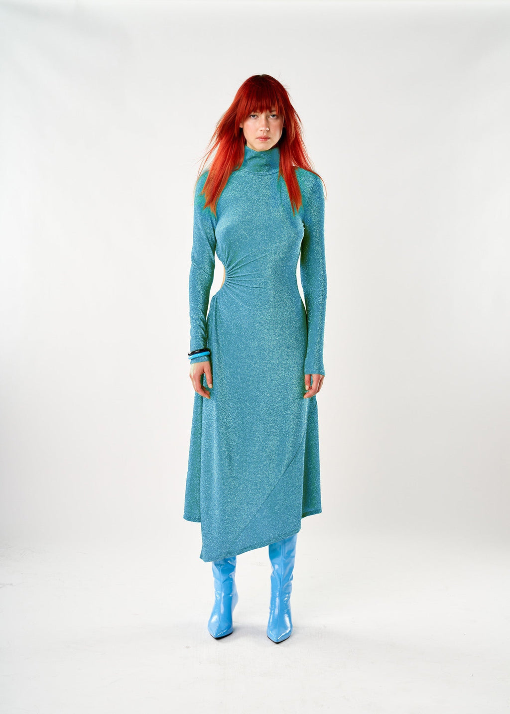 Robe Raja Bleu