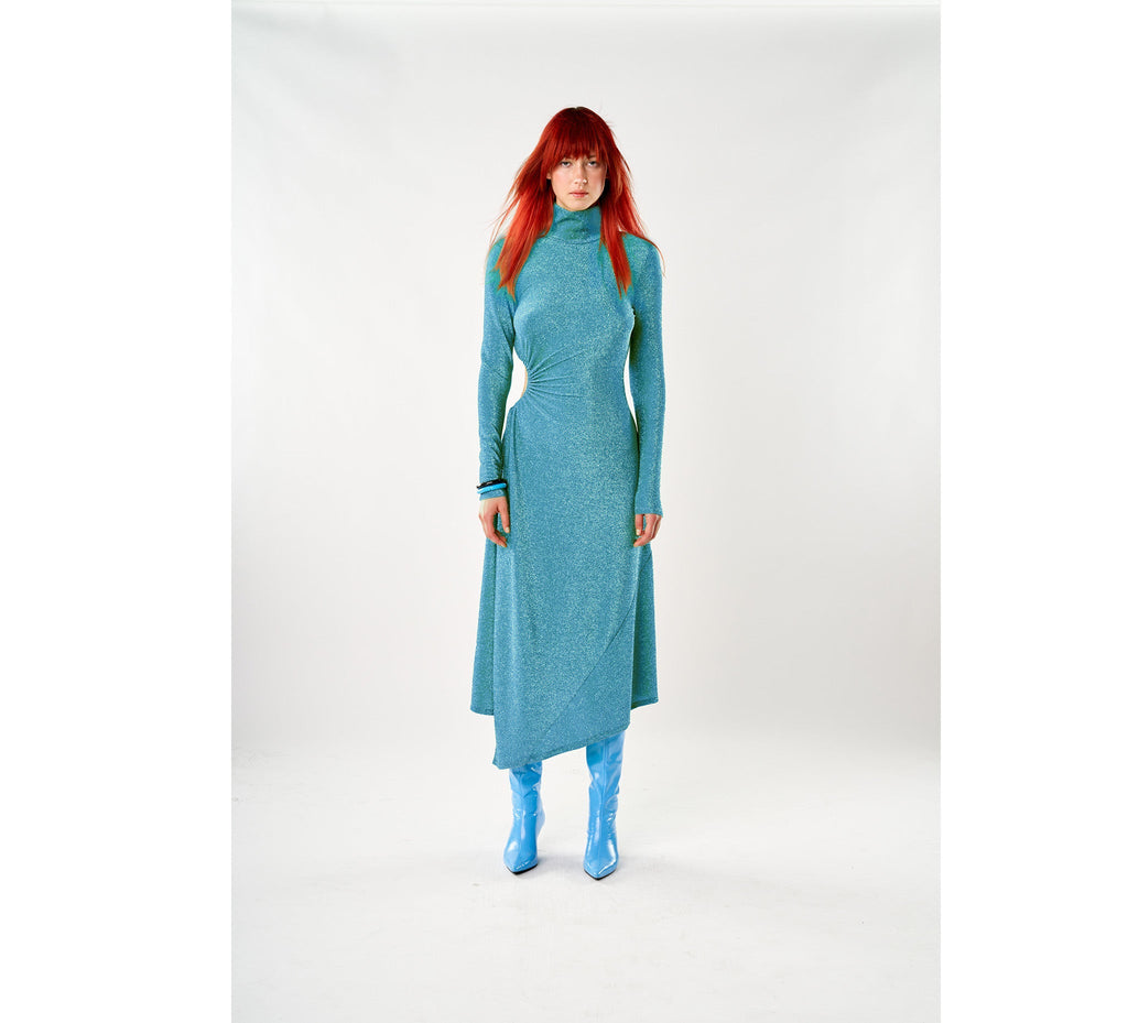 Robe Raja Bleu