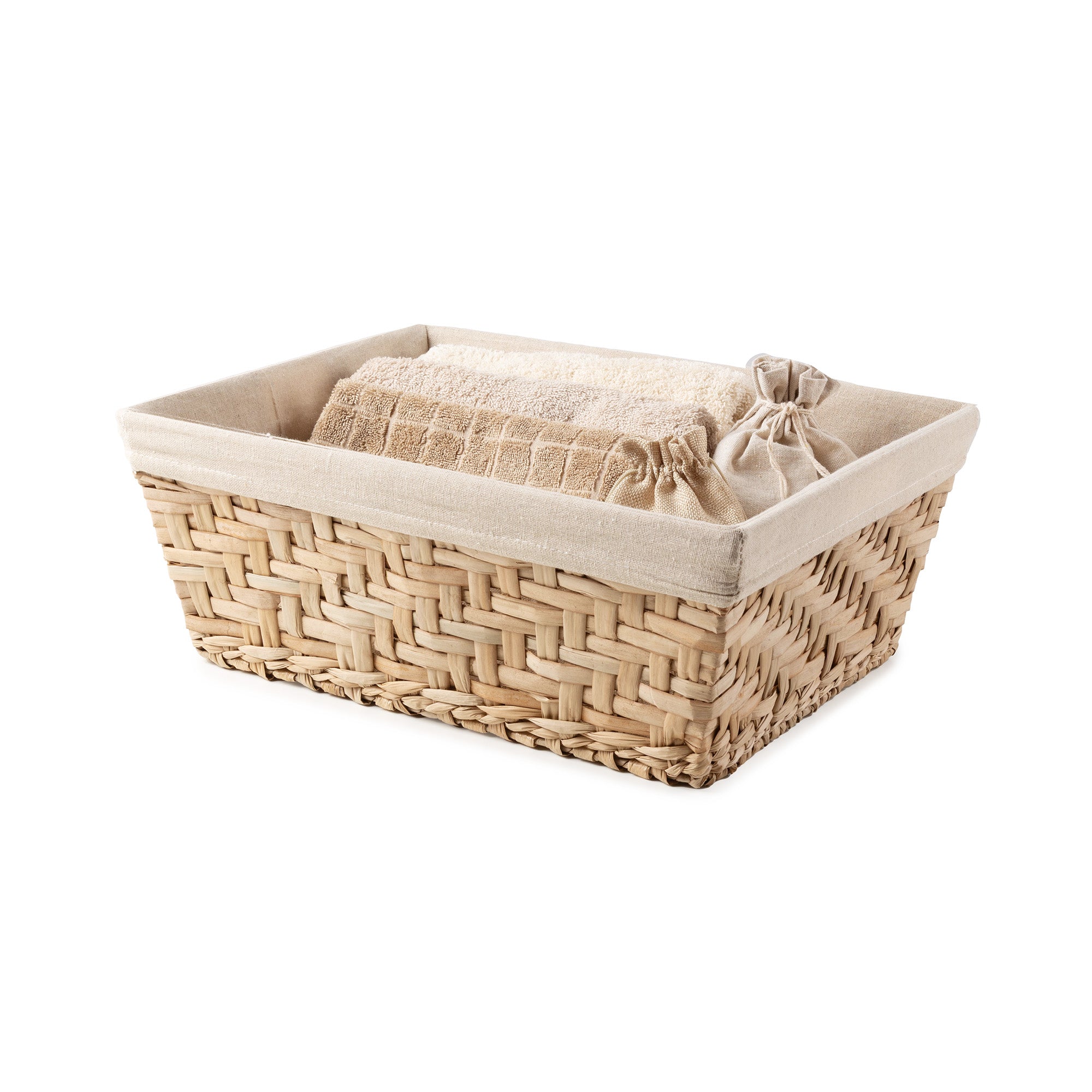 Panier De Rangement Naturel Taille L