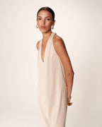 Robe Mi-Longue Rani - Champagne