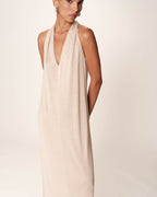 Robe Mi-Longue Rani - Champagne