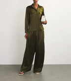 Chemise Raw Edge Double Pocket - Rich Military