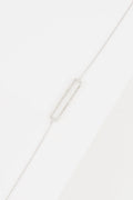 Bracelet "Ava" D0,14/46 - Or Blanc 375/1000