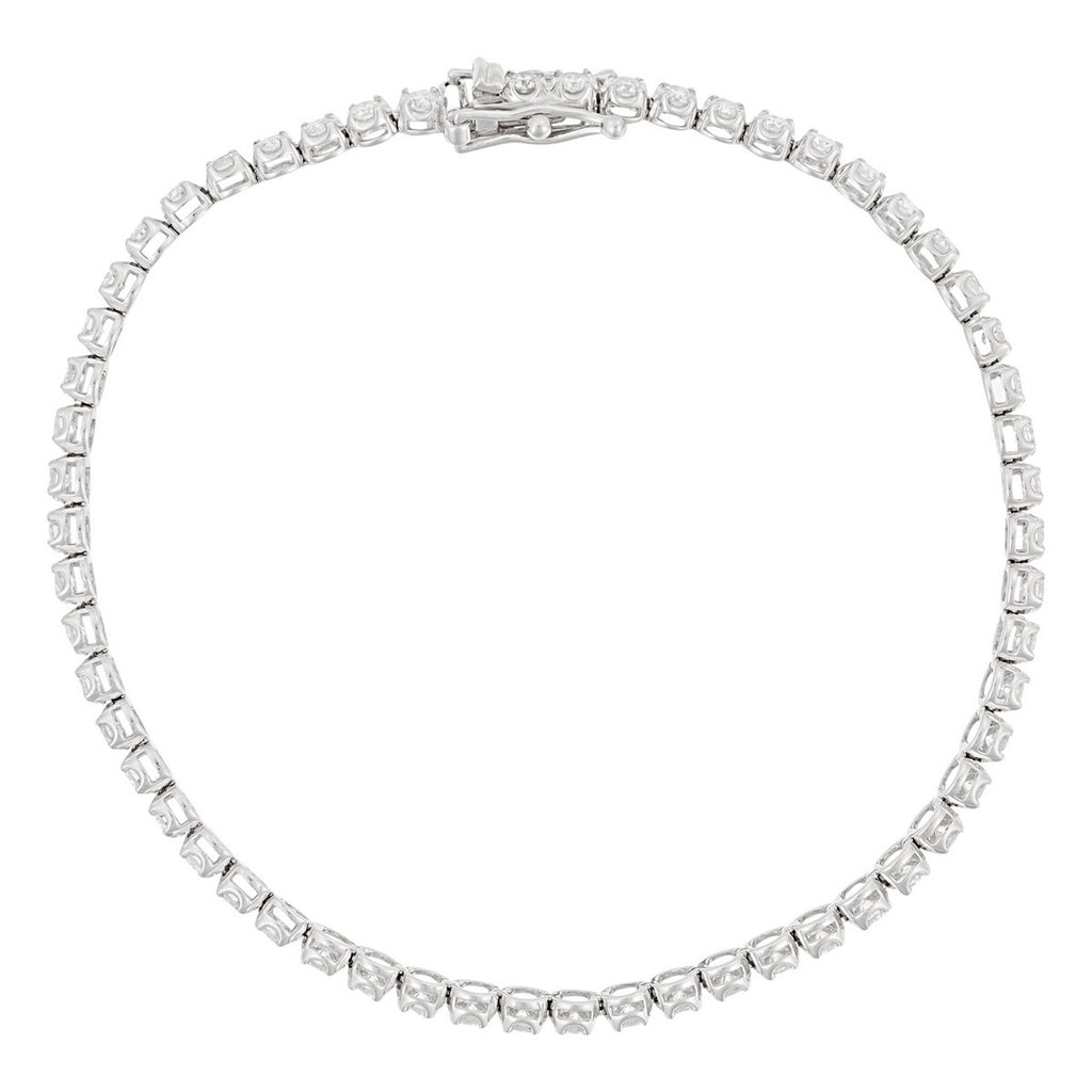 Bracelet Rivière 2 Ct/57 - Or Blanc