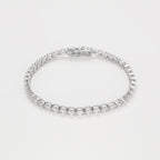 Bracelet "Rivière 4 Carats" D4/42 - Or Blanc 375/1000