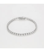 Bracelet "Rivière 4 Carats" - D4/46 - Or Blanc