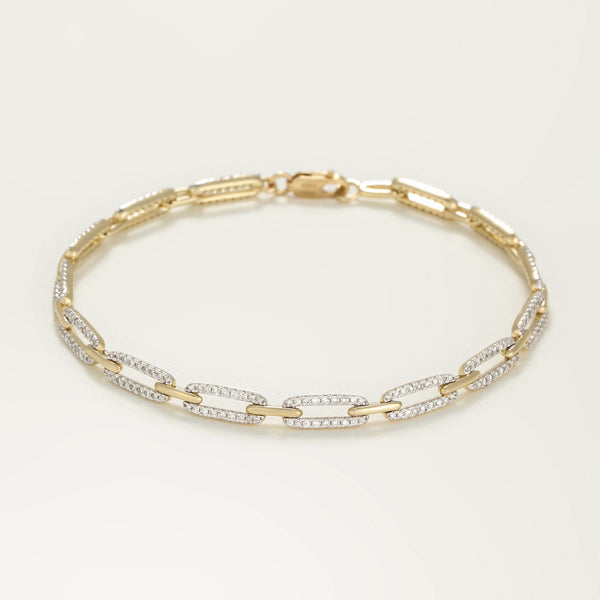 Bracelet "Ausar" D1/252 - Or Jaune 375/1000