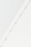 Bracelet "Serket" D0,20/7 - Or Blanc 375/1000