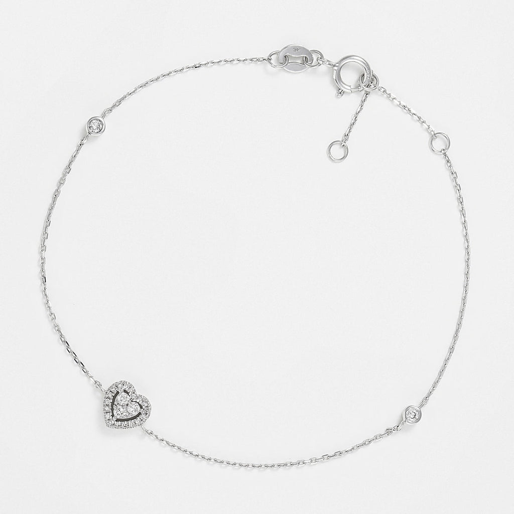 Bracelet "Isis" D0,12/23 - Or Blanc